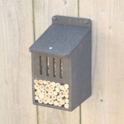 Buttercup Farm Bug House - Plywood/Bamboo - L16 x W13 x H24 cm in Black - thumbnail 5