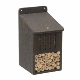 Buttercup Farm Bug House - Plywood/Bamboo - L16 x W13 x H24 cm in Black - thumbnail 2