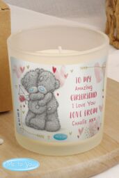 Personalised Memento Company Women's Personalised Me To You Love Forever Scented Jar Candle in Off-White - thumbnail 4