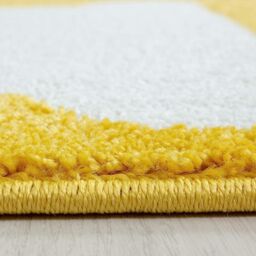 Bravich LTD Checked Rug - Kids in Yellow - Size: 160 cm x 230 cm - thumbnail 6