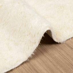 Berkfield Home Shaggy Rug High Pile NAVARRA Cream 120x170 cm Polyester - Size: Medium - thumbnail 5