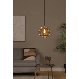 Netlighting HANNELORE Pendant light 30 cm 1xE27 Matt Gold Brass Special Offer - thumbnail 4