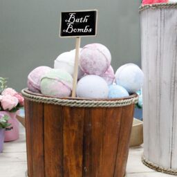 KDMD Large Nautical Display Tub - Brown 45x32cm - Size: 45x32 cm - thumbnail 4