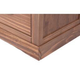 Cabinet Bits Tirolo Lacquered Blanket Box Ottoman in Brown - thumbnail 5