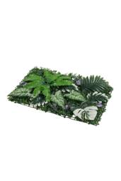 Living and Home 1PCS Green Artificial Plant Living Wall Panel for Decor - thumbnail 2