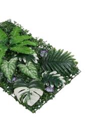 Living and Home 1PCS Green Artificial Plant Living Wall Panel for Decor - thumbnail 7