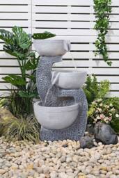 Living and Home Solar-Powered Water Fountain Outdoor Gardening Decor - thumbnail 2