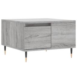 Berkfield Home Modern Coffee Table Grey Sonoma 55x55x36.5 cm Engineered Wood - thumbnail 3