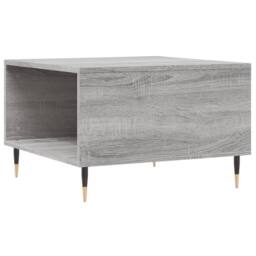 Berkfield Home Modern Coffee Table Grey Sonoma 55x55x36.5 cm Engineered Wood - thumbnail 8