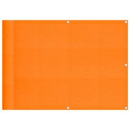 Berkfield Home Balcony Screen Orange 75x1000 cm 100% Polyester Oxford - thumbnail 2