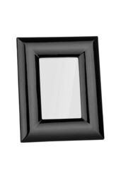 Orsina 4x6 Photo Frame With High Gloss PU Coating, Sleek & Modern Design With Smooth Finish & Bold Edges in Black
