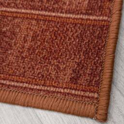 runrug Hallway Runner Rug - Non-Slip, Hardwearing, 5.4mm - 'Tribe' in Terracotta - Size: 80 cm x 240 cm - thumbnail 2