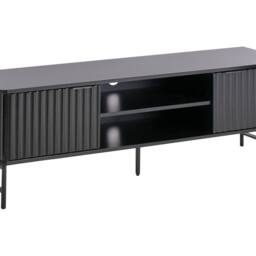 Wyld and Coco Everluxe TV Stand Black MDF 140 x 40 cm - thumbnail 2