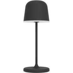 Loops Stylish Modern Black LED Table Lamp for Indoor Home Desk Decor - thumbnail 1