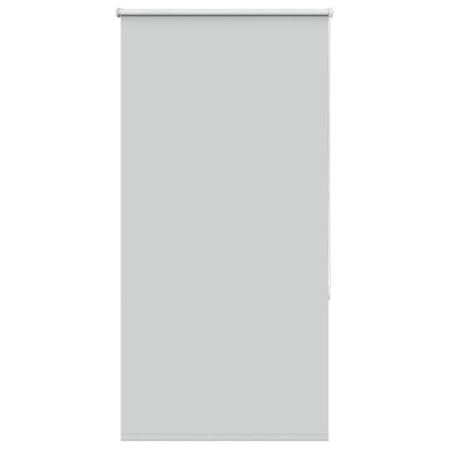 Berkfield Home Roller Blind Blackout Light Grey 65x175 cm Fabric Width 60.7 cm Polyester - image 1