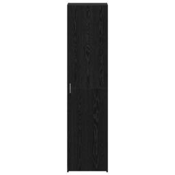 Berkfield Home Highboard Black Oak 45x42.5x185 cm Engineered Wood - thumbnail 7