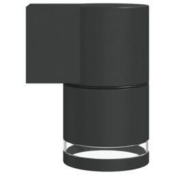 Berkfield Home Outdoor Wall Light Black Die-cast Aluminium - thumbnail 5