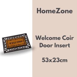 Marco Paul Tan Coir welcome' Nonslip Doormat Insert 23x53cm in Beige - Size: 100 cm diameter - thumbnail 4