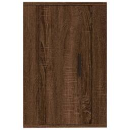 Berkfield Home Wall Mounted TV Cabinets 2 pcs Brown Oak 40x34.5x60 cm - thumbnail 6