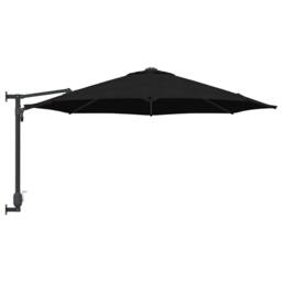Berkfield Home Patio Umbrella Black Polyester, Powder-Coated Steel Large - thumbnail 5