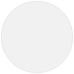 Berkfield Home Table Protector Matte √ò 110 cm 2 mm PVC in Clear - thumbnail 1