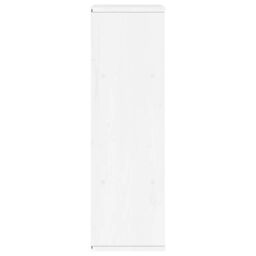 Berkfield Home Side Cabinet ODDA White 40x24x79 cm Solid Wood Pine - Size: 40 x 24 x 79 cm - thumbnail 6