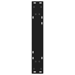 Berkfield Home Dining Table Legs 2 pcs Black 50x(72-73.3) cm Steel - thumbnail 7