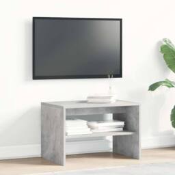 Berkfield Home TV Cabinet Concrete Grey 60x40x40 cm Engineered Wood - Size: 60 x 40 x 40 cm - thumbnail 1