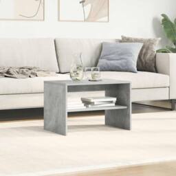 Berkfield Home TV Cabinet Concrete Grey 60x40x40 cm Engineered Wood - Size: 60 x 40 x 40 cm - thumbnail 4