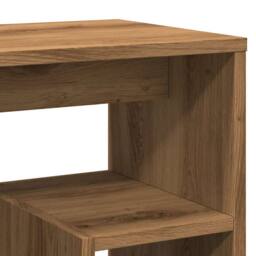 Berkfield Home Bedside Cabinets 2 pcs Artisan Oak 40x30x40 cm Engineered Wood in Brown - Size: 40 x 30 x 40 cm - thumbnail 8