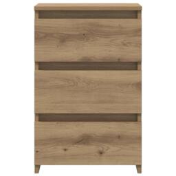 Berkfield Home Bedside Cabinets 2 pcs Artisan Oak 40x35x62.5 cm Engineered Wood in Brown - thumbnail 4