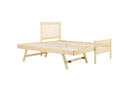Birlea Buxton High End Wooden Single Guest Bed Pine in Brown - thumbnail 6