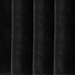 Voltico Faux Mink Throw - Black, 150 × 200 cm in Black - Size: 150 cm x 200 cm - thumbnail 4