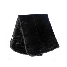 Voltico Faux Mink Throw - Black, 150 × 200 cm in Black - Size: 150 cm x 200 cm - thumbnail 2