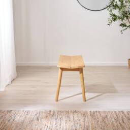 FurnitureboxUK Lynton Small Wooden Dining Table & 2 Benches in Light Oak - thumbnail 8
