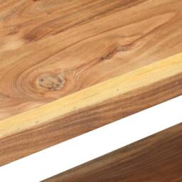 Berkfield Home TV Cabinet 90x30x40 cm Solid Acacia Wood in Brown - Size: 90 x 30 x 40 cm - thumbnail 5