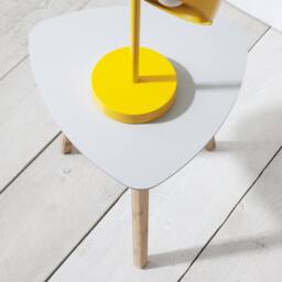 Nöa and Nani Malme Side Table Occasional Small in Chalk Grey and Natural Pine - thumbnail 3