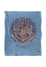 Warner Brothers Harry Potter & The Deathly Hallows Blanket 152x127 cm in White - thumbnail 1
