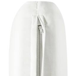 Wyld and Coco 2-Piece Foldable Acacia Garden Chairs with Off-White Cushions in Brown - thumbnail 9