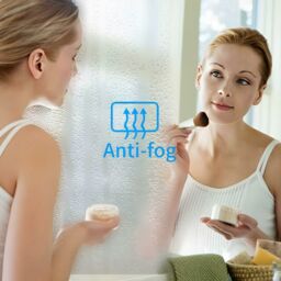 ENER-J LED Mirror CCT & RGB in borders with Bluetooth Speaker, Round shape- Diameter 70cms in White - Size: 100 cm x 100 cm - thumbnail 7