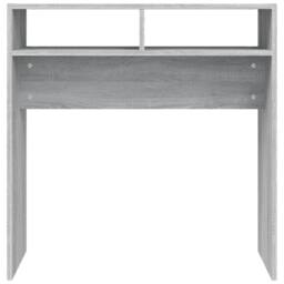 Berkfield Home Console Table Grey Sonoma 78x30x80 cm Engineered Wood - Size: 78 x 30 x 80 cm - thumbnail 5