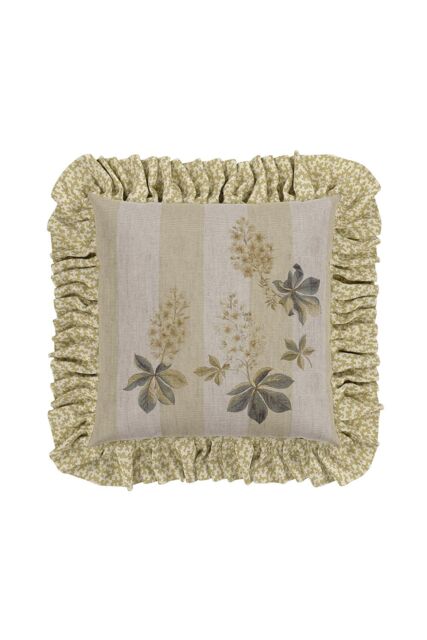 Sanderson 'Chestnut Tree' Cotton Cushion in Grey - Size: 45 cm x 45 cm - image 1