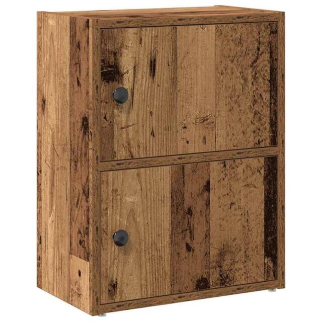 Berkfield Home Bookcase Old Wood 40x24x52 cm Engineered Wood in Brown - Size: 40 x 24 x 52 cm - image 1