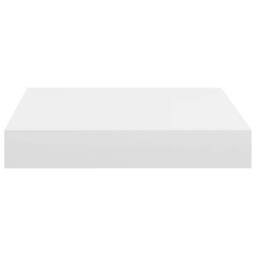 Berkfield Home Floating Wall Shelves 4 pcs White 23x23.5x3.8 cm MDF - thumbnail 5