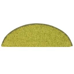 Berkfield Home Comfortable Carpet Stair Treads 15 pcs Green 56x17x3 cm - Size: Medium - thumbnail 6