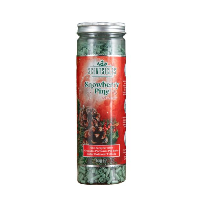 Samuel Alexander 125g Snowberry Pine Cones Scentsicles Scentfetti Christmas Decoration in Green - image 1