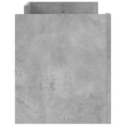 Berkfield Home TV Cabinet Concrete Grey 100x35x40 cm Engineered Wood - Size: 100 x 35 x 40 cm - thumbnail 5