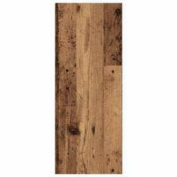 Berkfield Home Bookcase Old Wood 40x30x77 cm Engineered Wood in Brown - Size: 40 x 30 x 77 cm - thumbnail 6