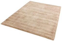 The Rug Shop UK Beige Plain Viscose Luxurious Easy To Clean Cotton Backing Rug - Size: 160 cm x 230 cm - thumbnail 5