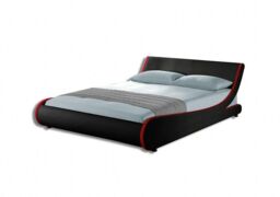 Home Detail Galactic Black with Red Stripes Curve Bed - Size: King - thumbnail 2